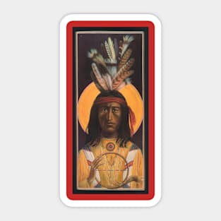 Lakota St. Michael Sticker